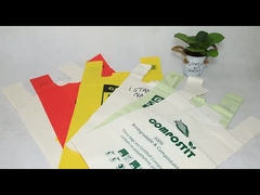 Varios puntos de costura e impresión Bolsas de plástico recicladas